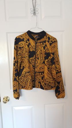 Sparkle and Fade Bomber Jacket