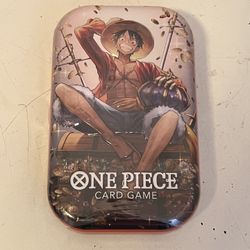 Luffy One Piece Tin