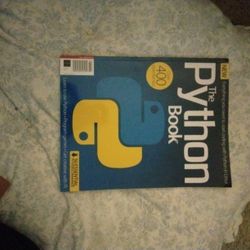 RARE 175-page Python Magazine - Learn To Use Python, Over 400 Essential Tips