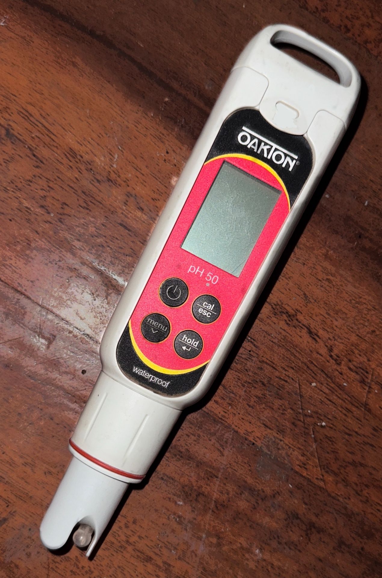 Oakton WD-35634-35 PCTSTestr 50 Waterproof Pocket pH/Cond/TDS/Salinity Tester
