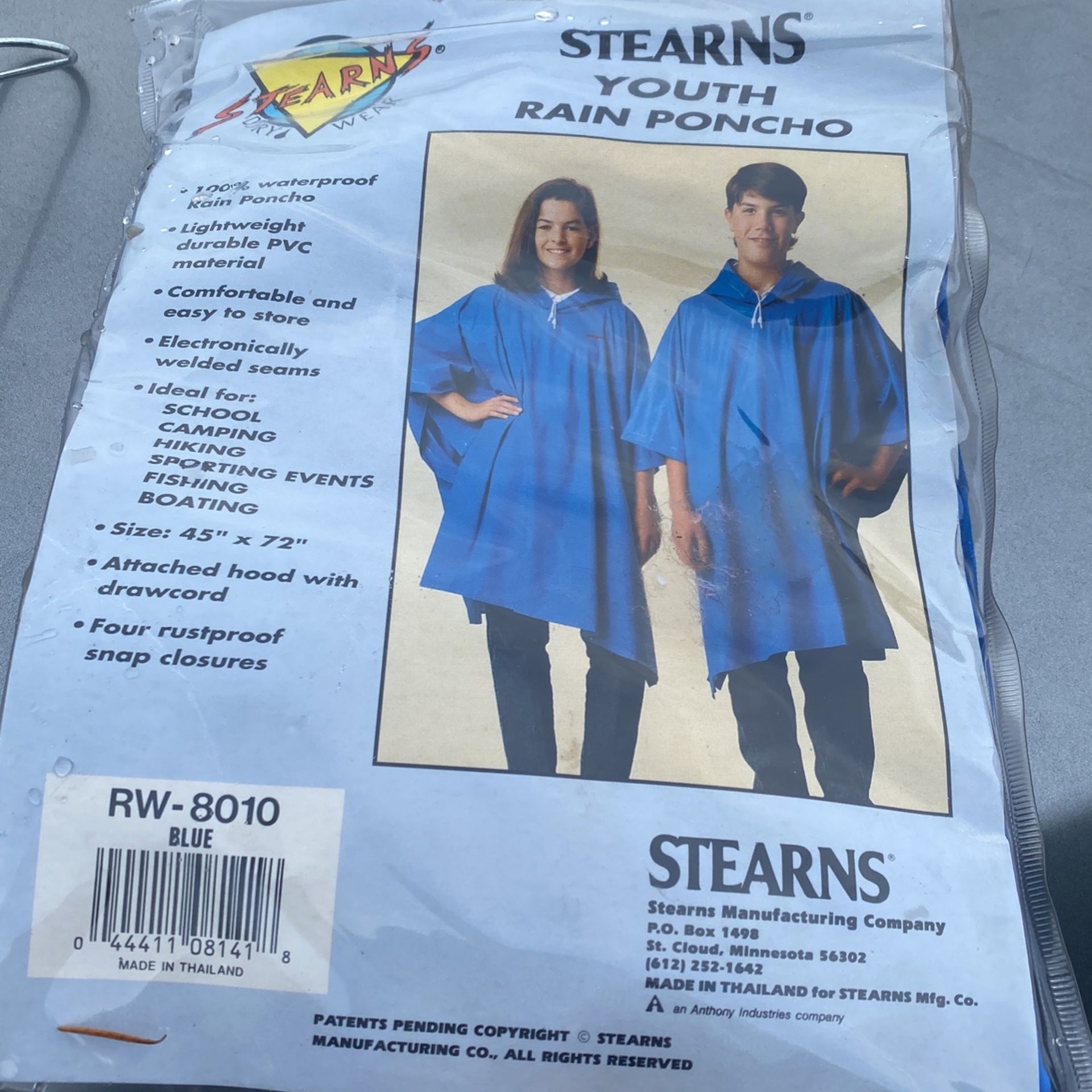 Brand New Rain Poncho