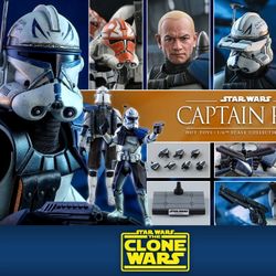 Hot Toys TMS018 Captain Rex Star Wars The Clone Wars 1/6 Figure