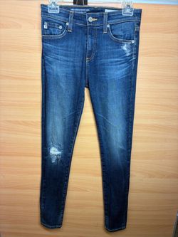 AG Women’s Farrah Skinny Ankle Jeans, size 25