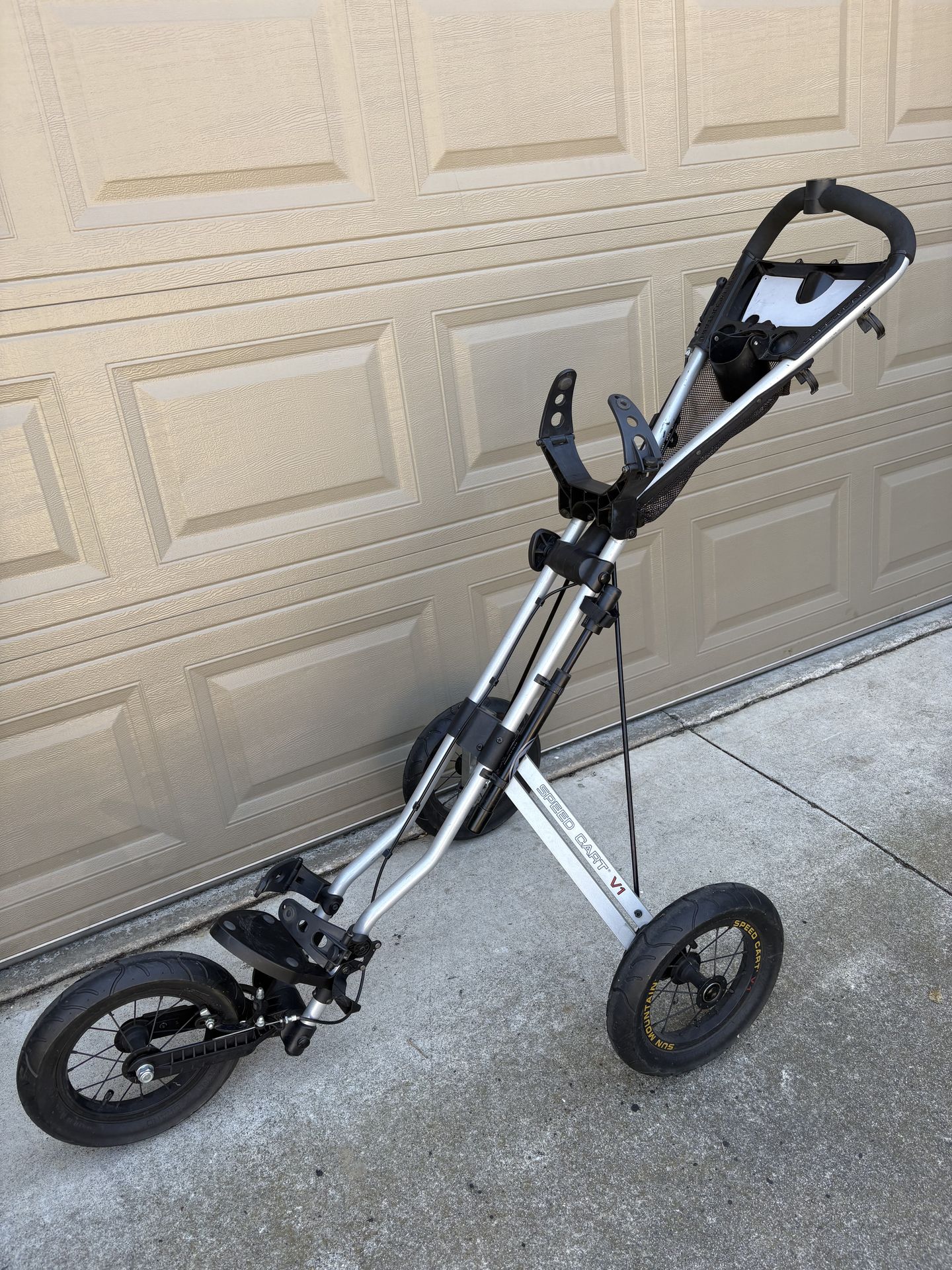 Sun Mountain Speed Cart V1 Push Cart Golf Caddy