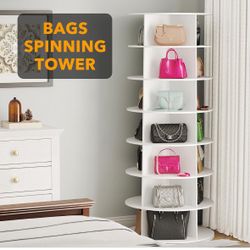 Space aid: 7 Tier Rotating Shoe Rack (New)