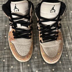 Nike Jordans Brushstroke Paint 