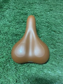 Brown Bike Seat, New 