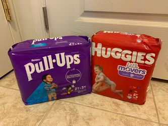 Huggies Pull ups and Little Movers