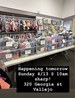 $5 Stuff a Bag Sale Sunday 4/13 At 10am