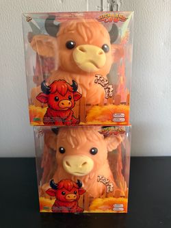 Highland Cow Squishy Toy