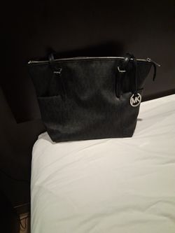Black On Black Michael Kors Tote