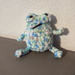 Handmade Amigurumi Leggy Frog 