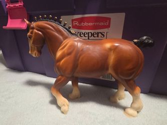 Breyer clysdale gold tips