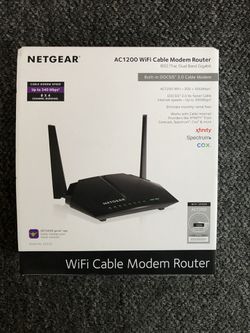 Netgear WiFi Cable Modem Router- AC1200