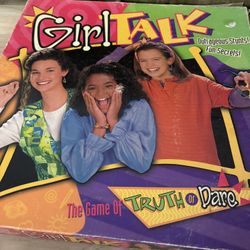 1995 Milton Bradley Girl Talk Game