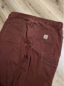 Carhartt brown relaxed fit pants Size 38x32 #workwear #carhartt  -great quality