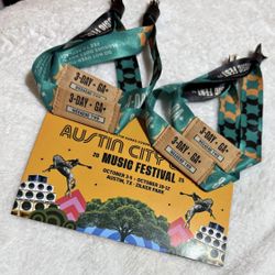 Austin City Limits 2025 Weekend 2 (GA+ SUNDAY PORTION ONLY) $300 EACH