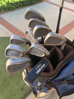 Mizuno Golf Stand Bag with Clubs