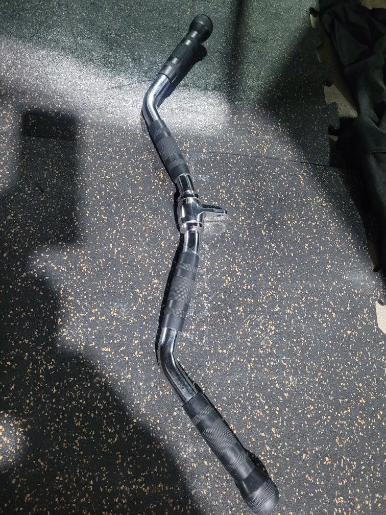 curl Bar cable attachment
