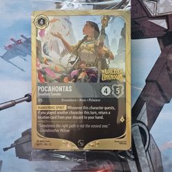 Sealed Pocahontas Pre Release Promo
