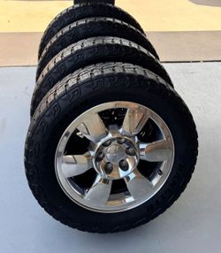 Nice Set  👍 Gmc Sierra Yukon Denali 20" Wheels and Goodyear LT Tires