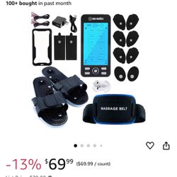 NueMedics TENS unit with extra electrode set