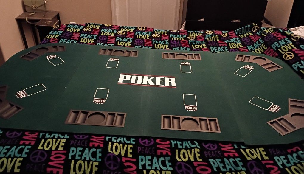 Folding Poker Table 