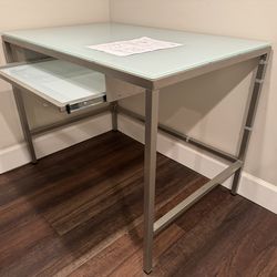 Glass Top Desk