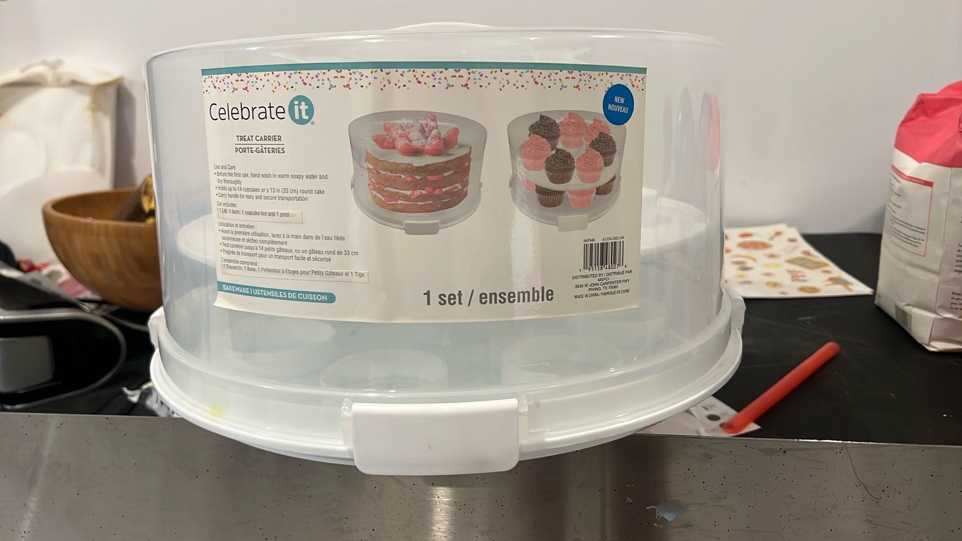 Cake And Cup Cake Carrier