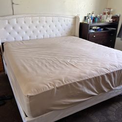 Calking Size Matrres Boxpring Frame Bed 