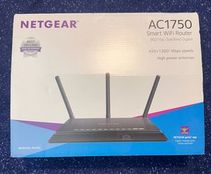 NETGEAR AC1750 Smart WiFi Router