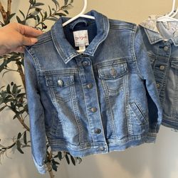Toddler Girl Jean Jackets 4t (4 Total)