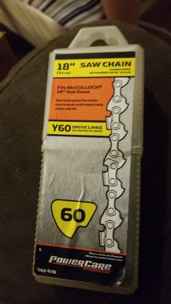 18" saw chain