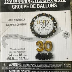 30th Birthday Center Piece