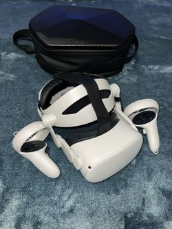 Meta Oculus Quest 2 (256Gb) + Battery Head strap & Hard Travel Case
