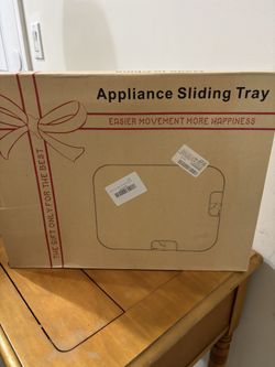 Appliance Sliding Tray 
