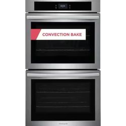 Frigidaire 30 in. Double Electric Built-In Wall Oven with Convection in Stainless Steel