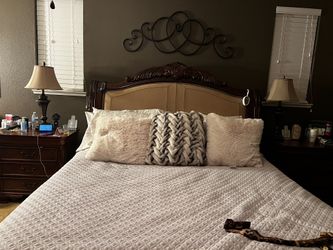 California King Size Bed - No Mattress