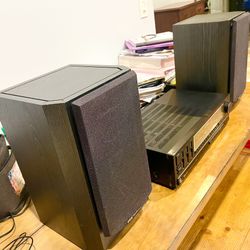 (2) B.I.C. Venturi 6.5” 🔊 Speakers + 1980’s Sherwood Receiver