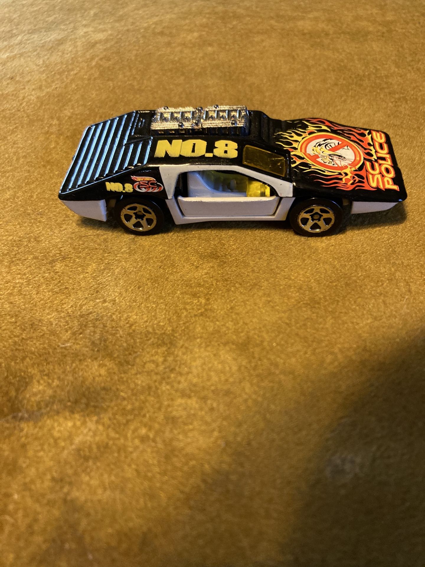 1970 Mattel Side Kick No.8 Police Car