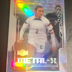 2024 Skybox/UD Metal Universe Champions Gisele Thompson Metal X #MX-41 card