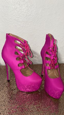 Hot Pink Sexy Heels 