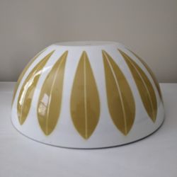 Vintage Catherineholm Lotus Enamelware Bowl Rare 11 Inch Large 