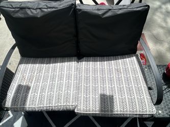Modern Patio Set – Bench + Chairs + Tables – Clean & Ready