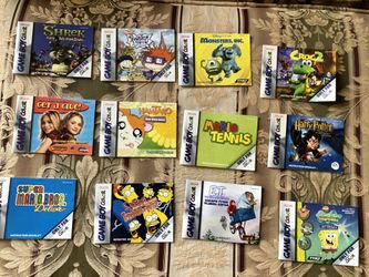 Game boy color games instructional manuals . Games Are $10 each 