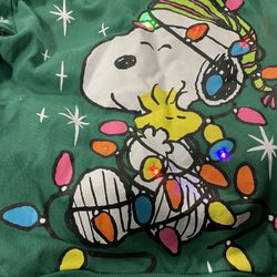 Snoopy Sweatshirts Light Up Christmas Day