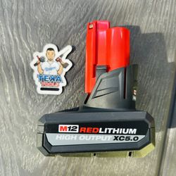 Milwaukee M12 12-Volt Lithium-Ion XC High Output 5.0 Ah Battery Pack