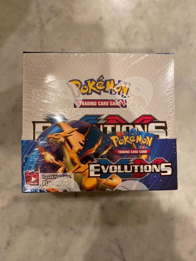 Pokemon Booster Box Evolutions 36 Card Packs Brand New Factory Sealed