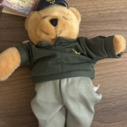 New With Tags, Chantilly Lace Bear Doll Needs Batteries