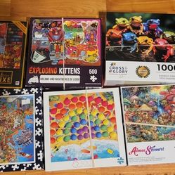 6 Jigsaw Puzzles